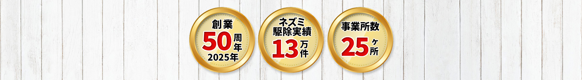 創業50周年