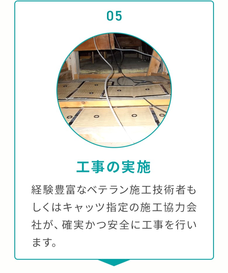 05工事の実地