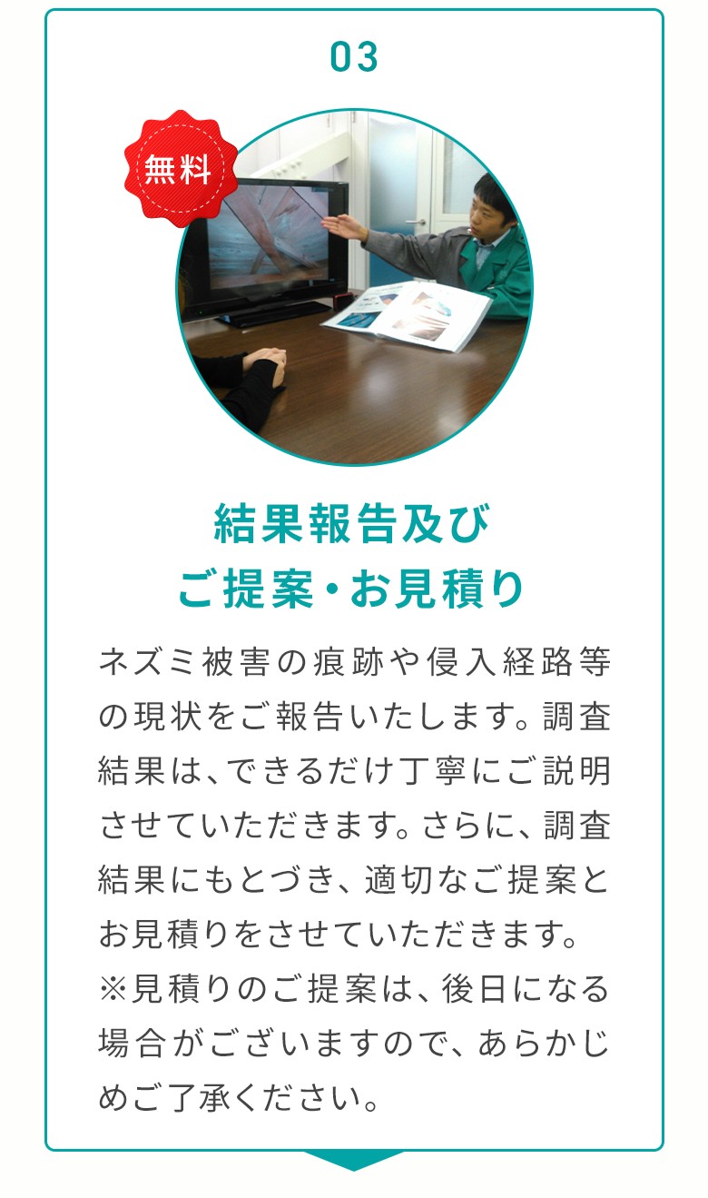 03結果報告お見積り提案